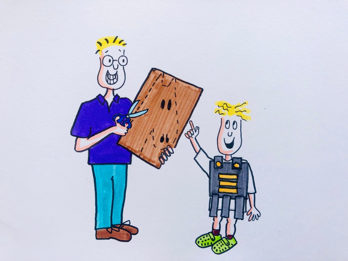 … World Book Day and Dressing Up for School:  or “What’ve we got that would&nbsp;do?”