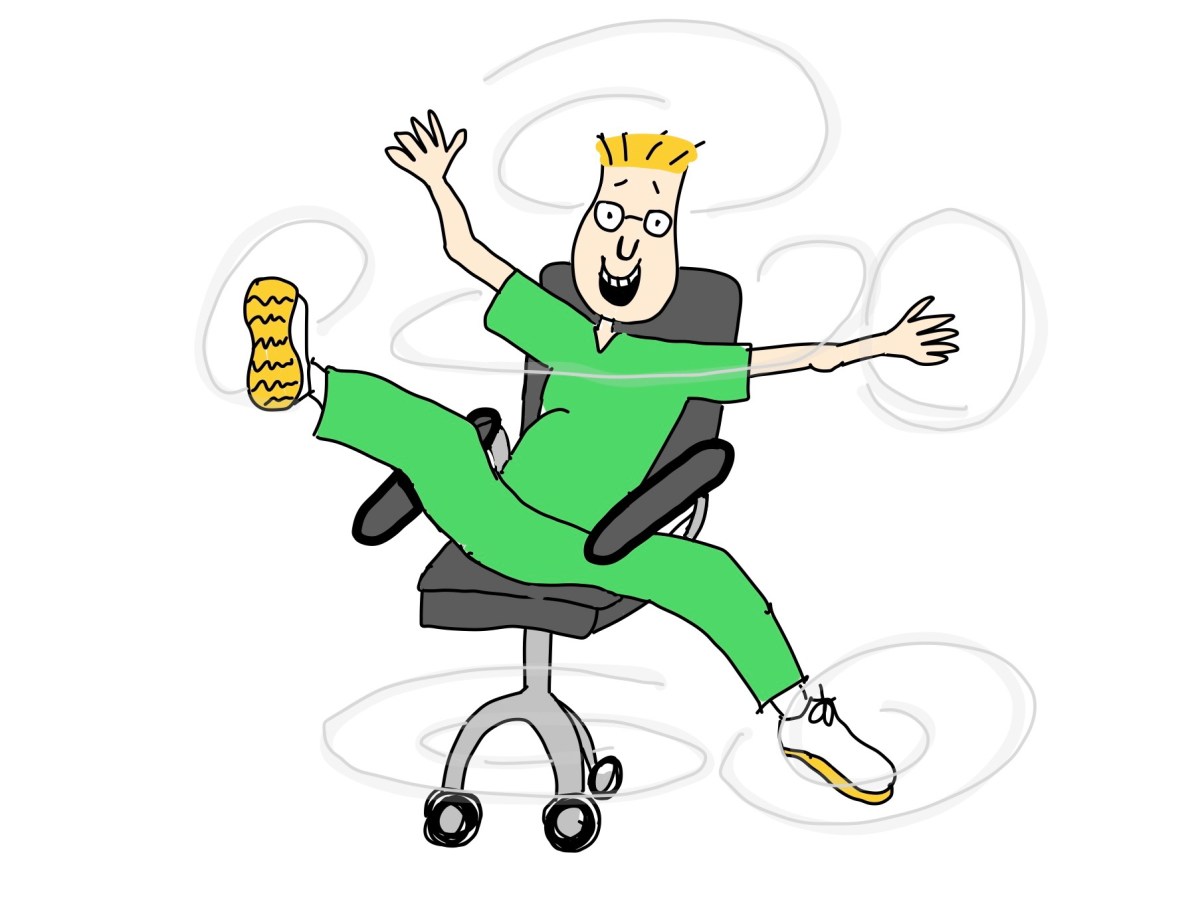 … How to be a GP.  Part 2: Swivel&nbsp;chairs.